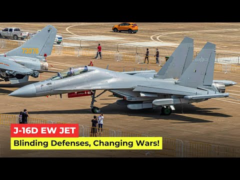 China’s J-16D: The Electronic Warfare Jet That Could Blind an Entire Army?