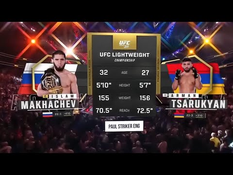 UFC 311 Islam Makhachev vs Arman Tsarukyan 2 FIGHT - Technical Breakdown