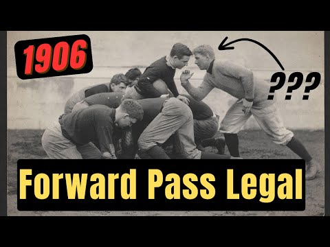 The Forward Pass: How a Rule Change in 1906 Revolutionized Football Strategy FOREVER - History