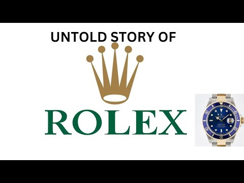 👑 Discover the incredible journey of Rolex, from a small workshop to a global icon! #rolex #watch