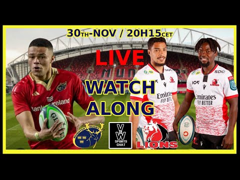 URC Mega Showdown: Munster Rugby vs. The Lions!!