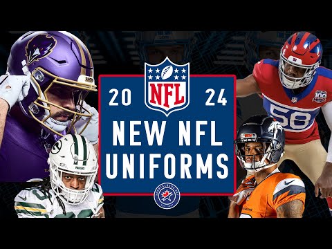 Every New NFL Uniform and Helmet Change for 2024 – A Full Breakdown!