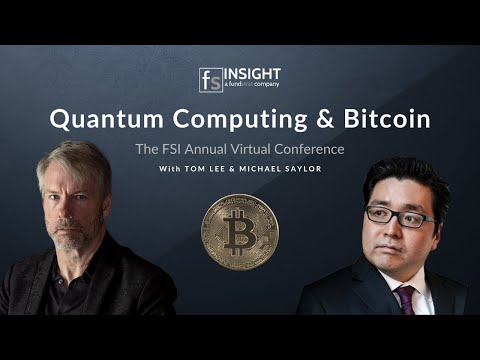 Tom Lee &amp; Michael Saylor | Is Bitcoin security threatened by quantum computing?