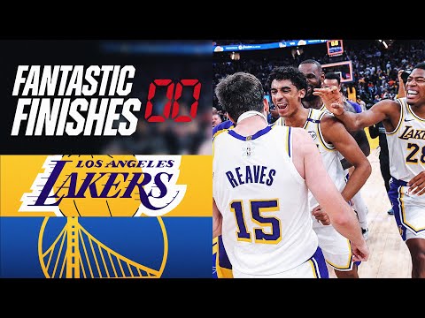 Final 2:53 INCREDIBLE ENDING Lakers vs Warriors | December 25, 2024