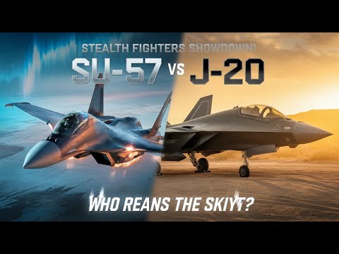 Su-57 vs J-20: The Ultimate Stealth Fighter Showdown! #su57 #J20