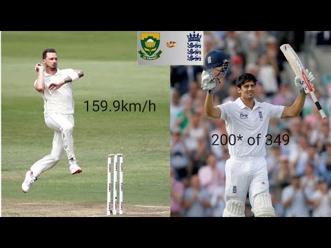 Dominating win🏆. England vs south south africa 1st test 2012. steyn gun and hasim amla 311*