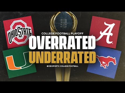 OVERRATED and UNDERRATED teams in the Week 15 CFP Poll | Full reveal and breakdown