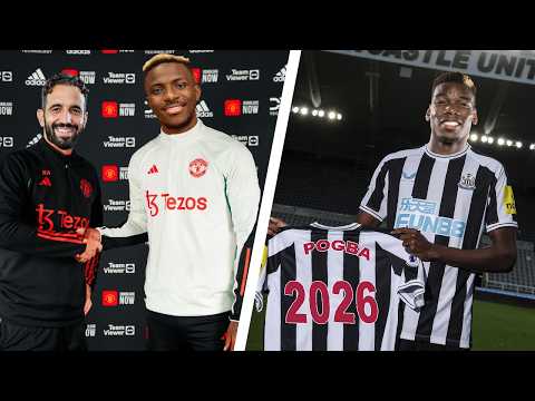 🚨 OSIMHEN TO MAN UTD?! POGBA&#039;S NEW CLUB! MBAPPE&#039;S FUTURE? | LATEST TRANSFER RUMORUS 2024