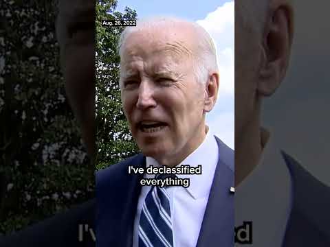 Watch President #biden Mock President #trump On Classified Documents