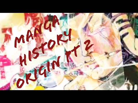 The origin of Anime and Manga Decoding the style and history of modern manga where and How