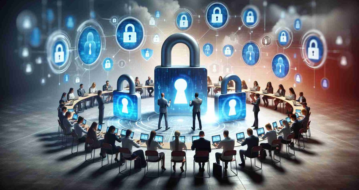 A high definition, realistic image illustrating the concept of individuals taking control of their data privacy. Possibly portraying a diverse group of people interacting with protected databases symbolized by lock icons, or a scene of individuals actively adjusting privacy settings on their digital devices. The atmosphere should represent empowerment, stewardship and privacy. The setting could be a modern, digital environment.