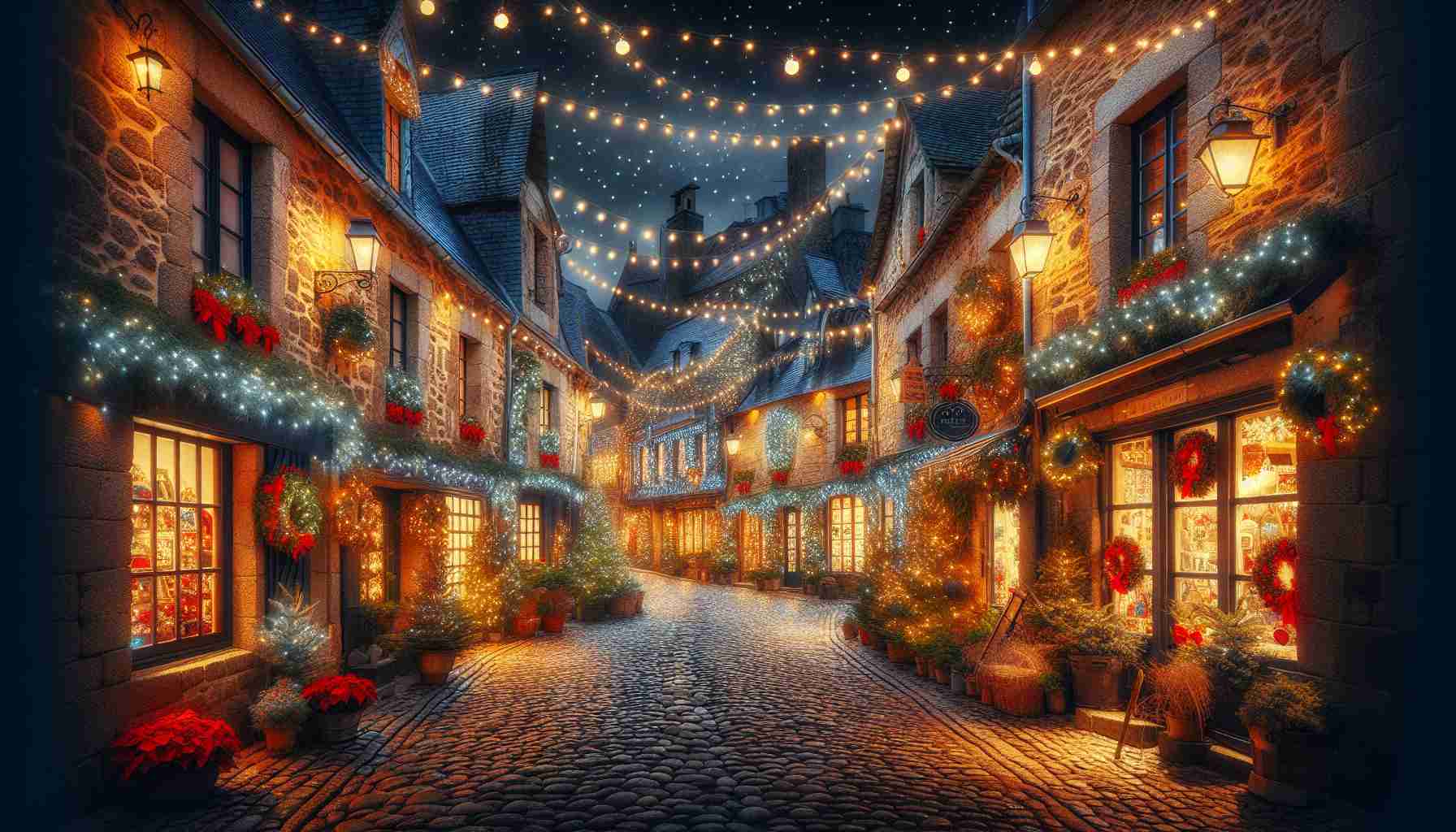 Discover the Secret Behind Rochefort-en-Terre’s Magical Christmas Lights! 