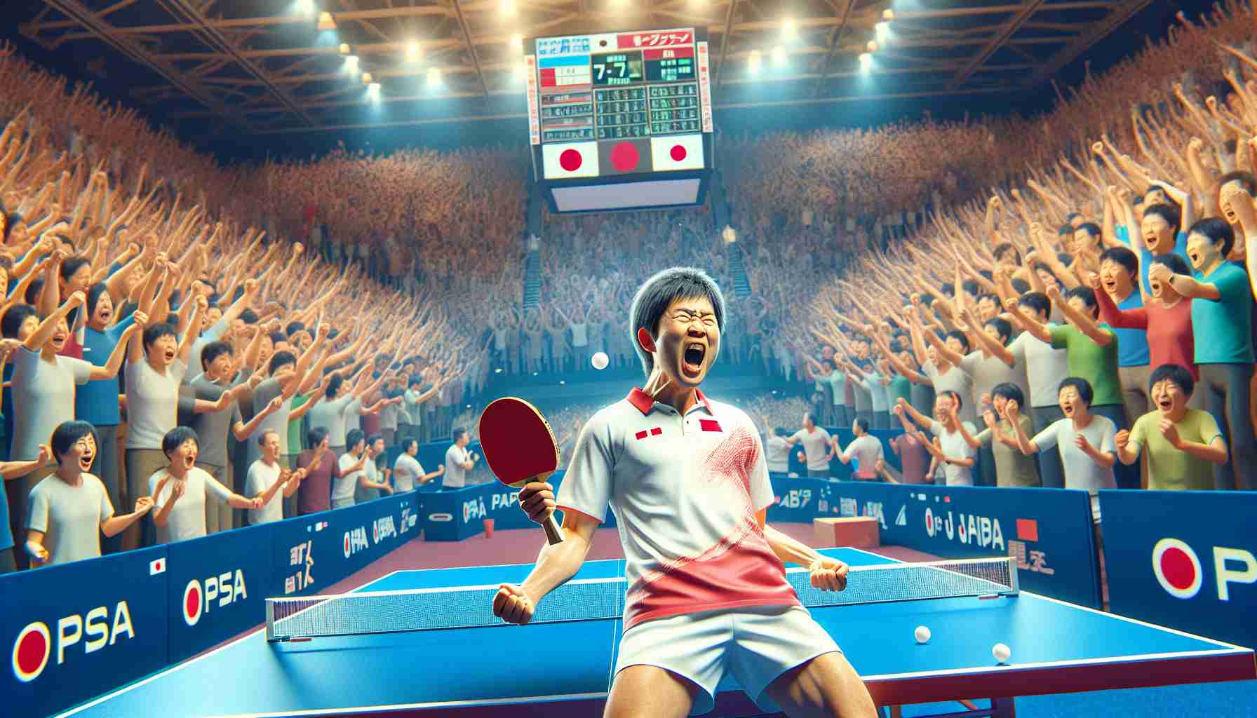 Japanese table tennis triumph shatters Chinese dominance! A historic victory awaits!