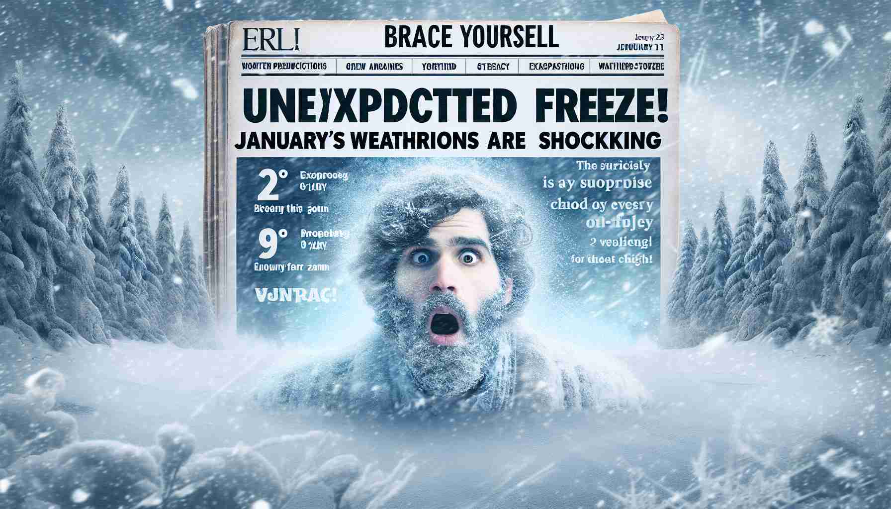 Brace Yourself for an Unexpected Freeze! January's Weather Predictions Are Shocking! 