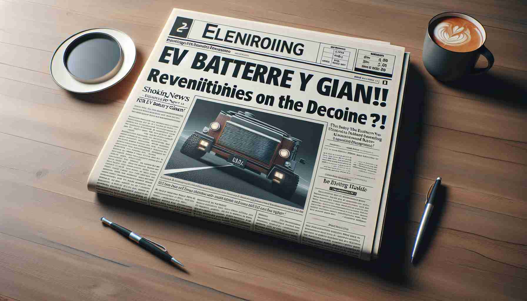 Shocking News for EV Battery Giant! Revenues on the Decline? 