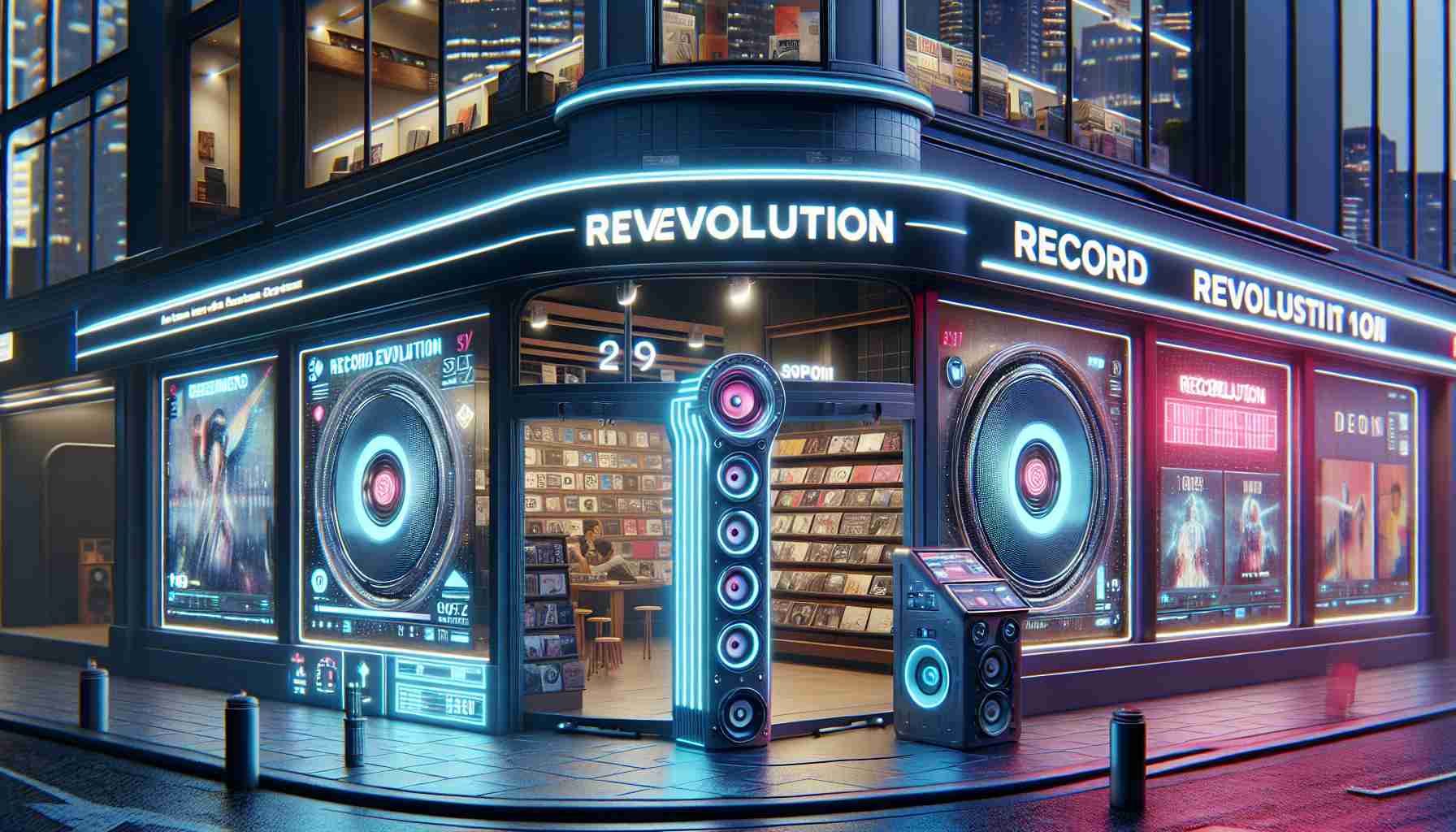 Rosie's Record Revolution. Streaming into the Future! 