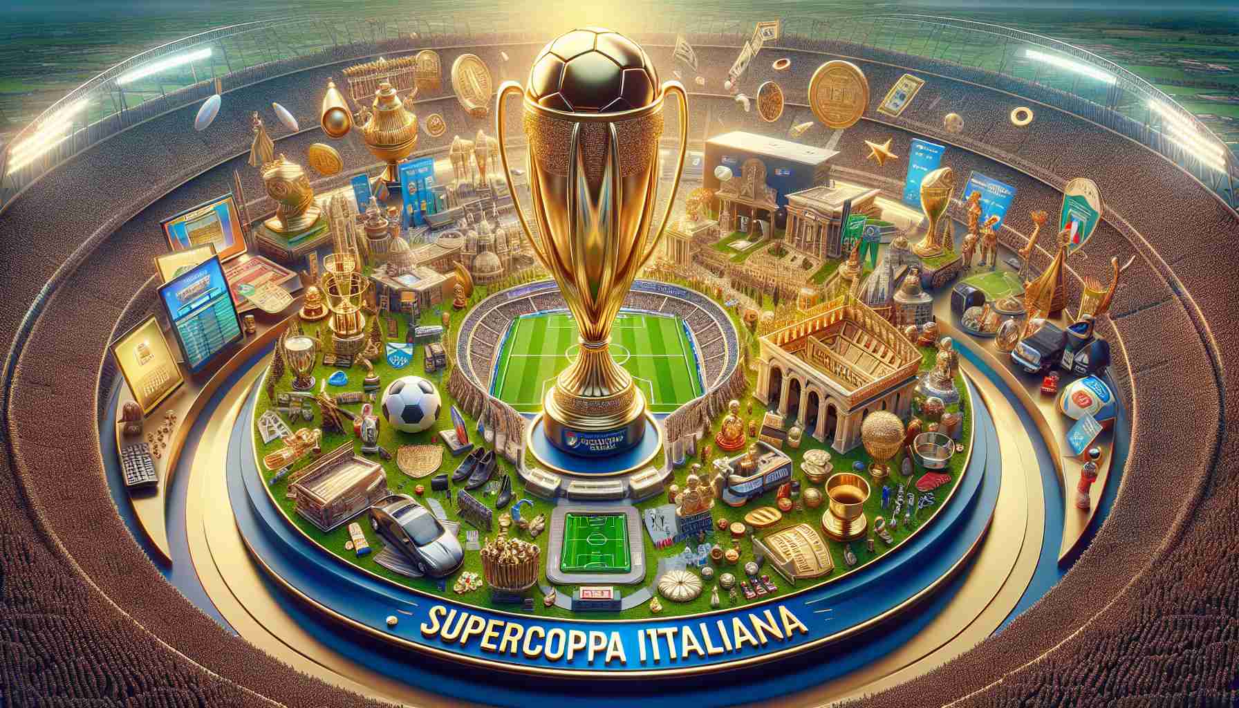 Exciting Prizes Await! The Supercoppa Italiana is Here! 