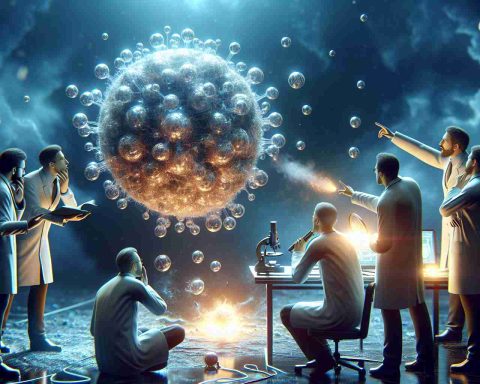 Create a realistic, high-definition illustration of an unimaginable scientific discovery that has left experts astounded. The scene should capture the moment of the discovery with scientists expressing surprise and the mystery object of discovery clearly presented.